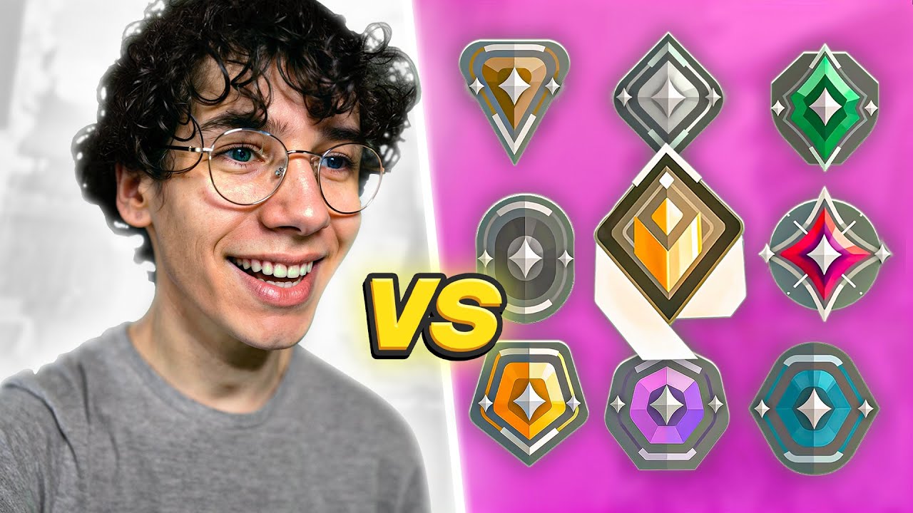 24H POUR AFFRONTER TOUS LES RANKS - (IRON à JOUEUR PRO 🤯)