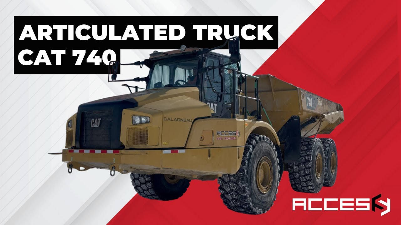 2020 CATERPILLAR 740 ARTICULATED TRUCK