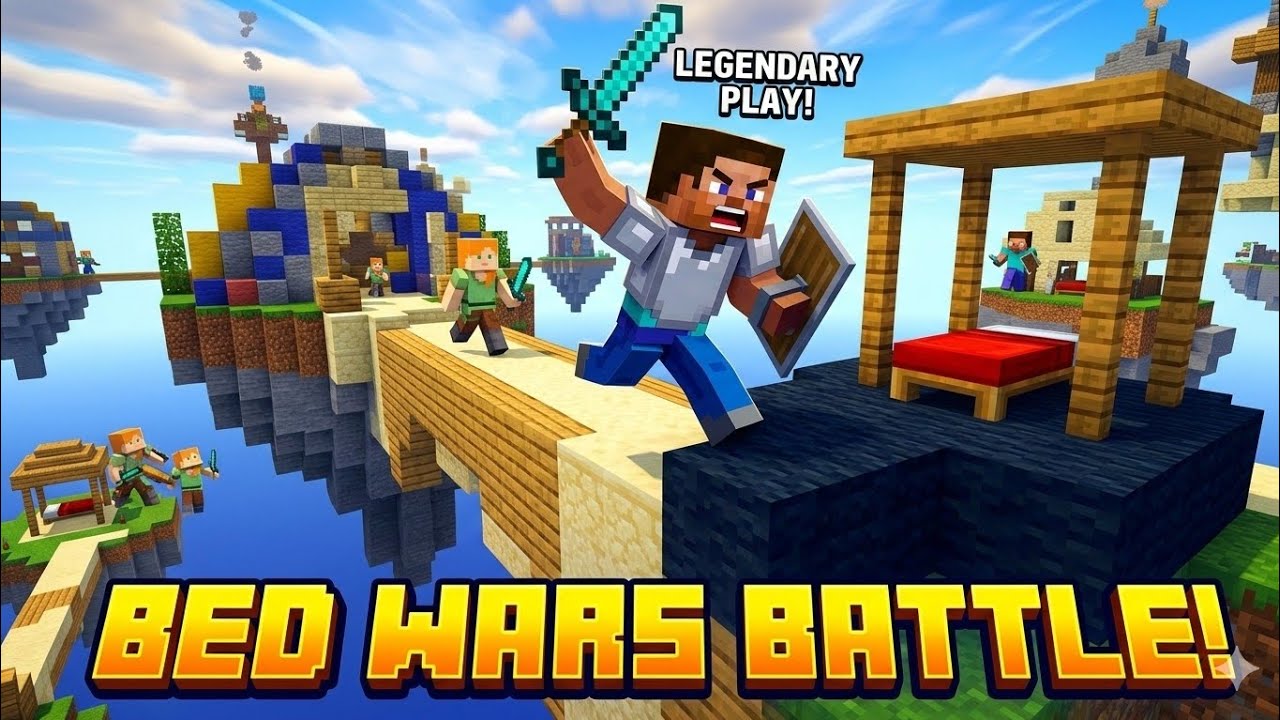 I play bed wars server (first time I played)