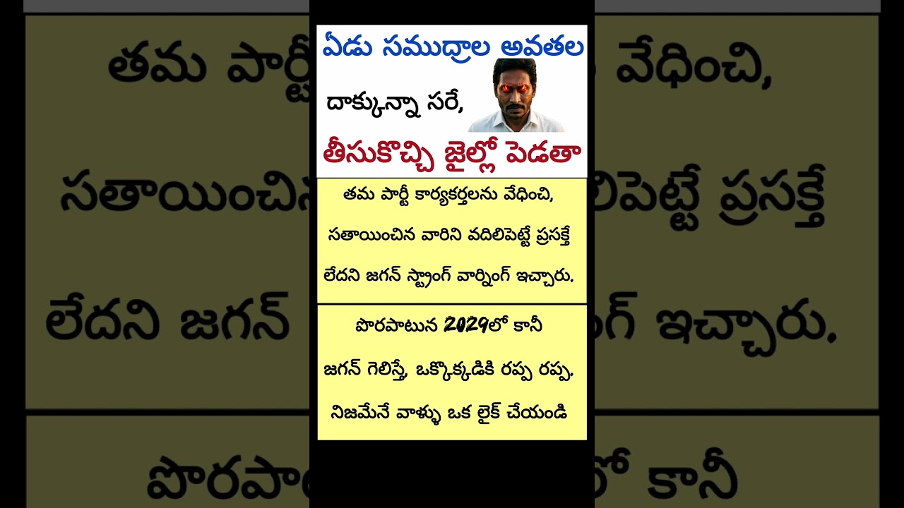 #ysrcp #jaganannna #appolitics #trendingshorts