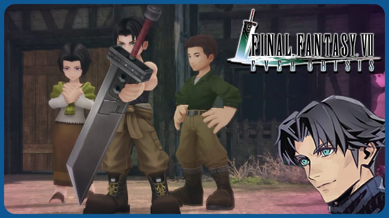 Young Angeal gets the Buster Sword - Final Fantasy 7 Ever Crisis