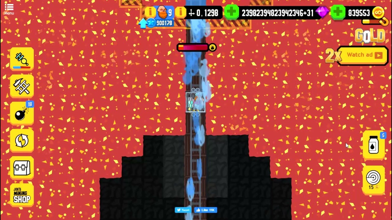 Gold Digger FRVR Lava Fun