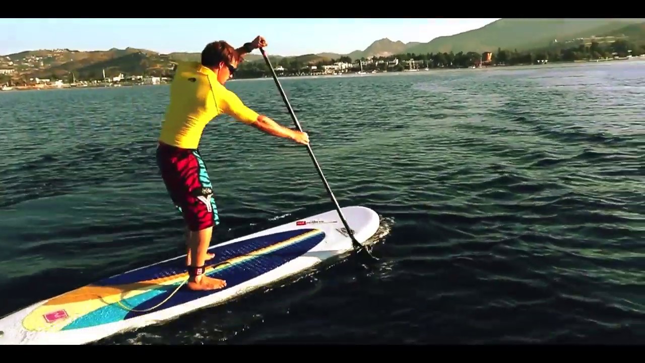 SUP Paddle Board: the step back turn