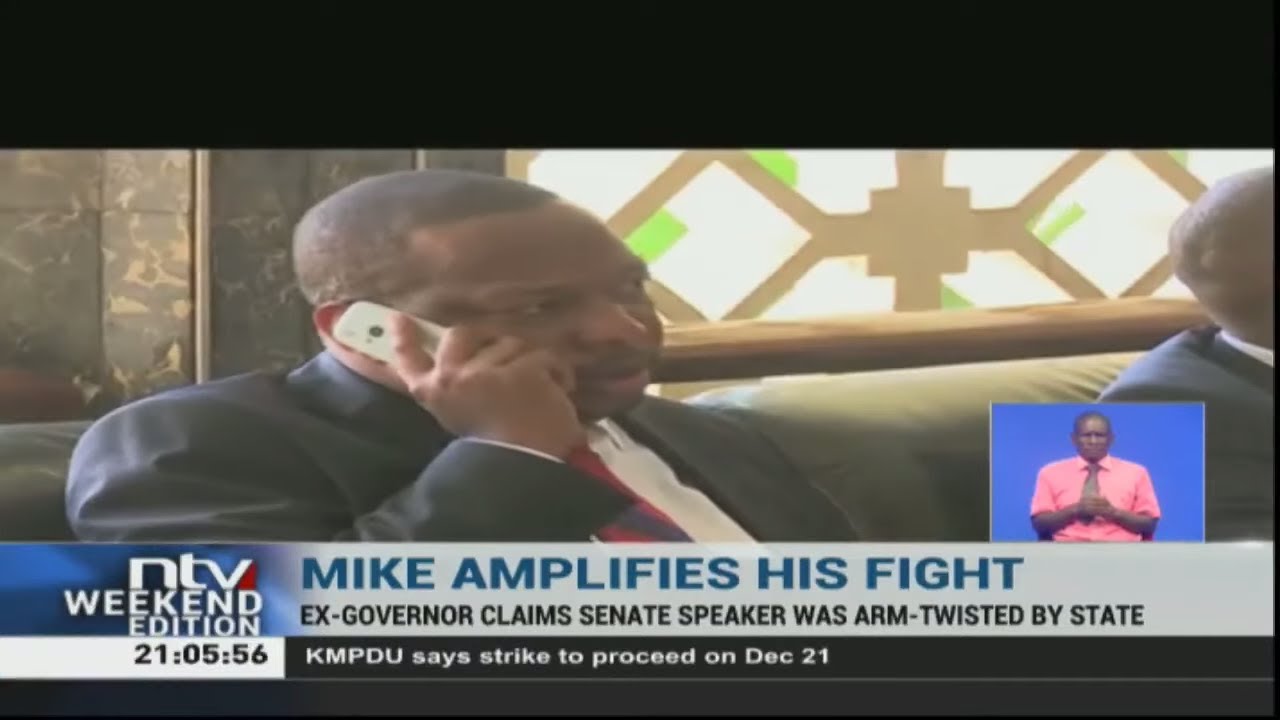 Mike Sonko speaks after impeachment