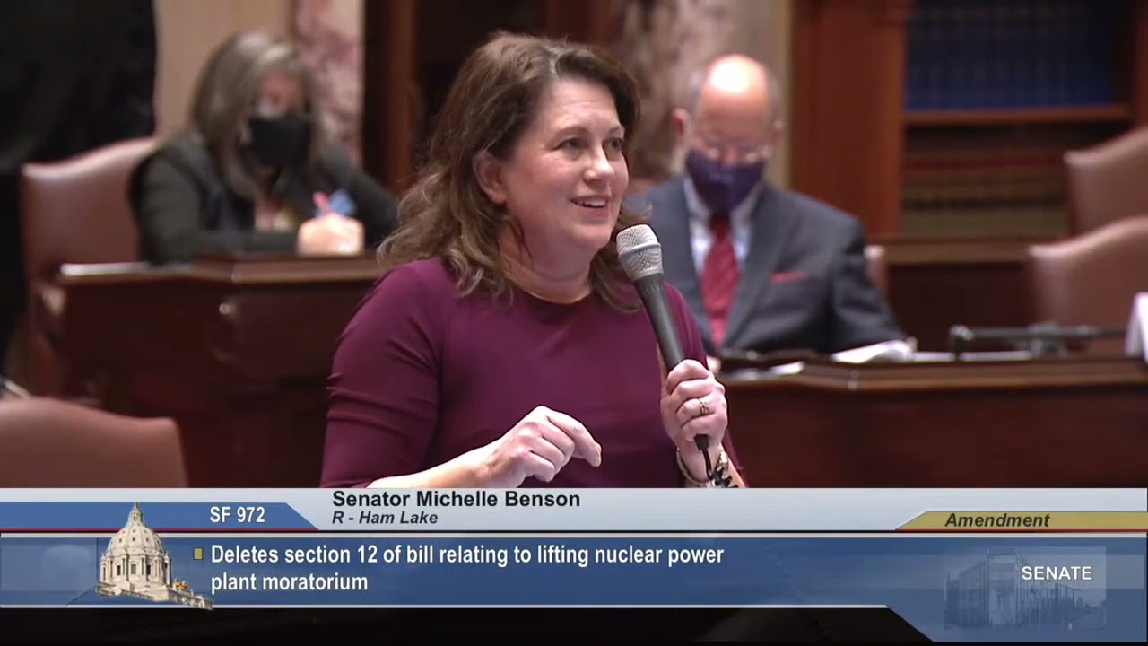 Minnesota Senate Nuclear Moratorium Debate - 4-14-21