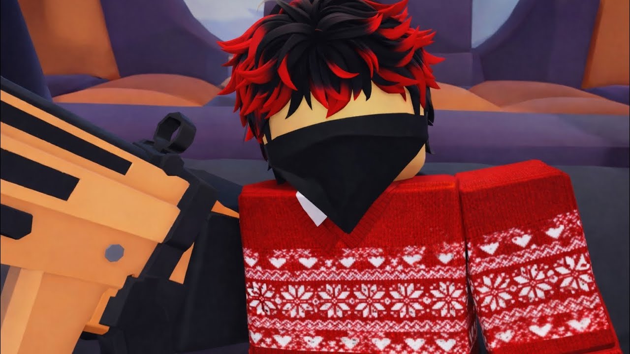I played ROBLOX RIVLES (it was terrifying)