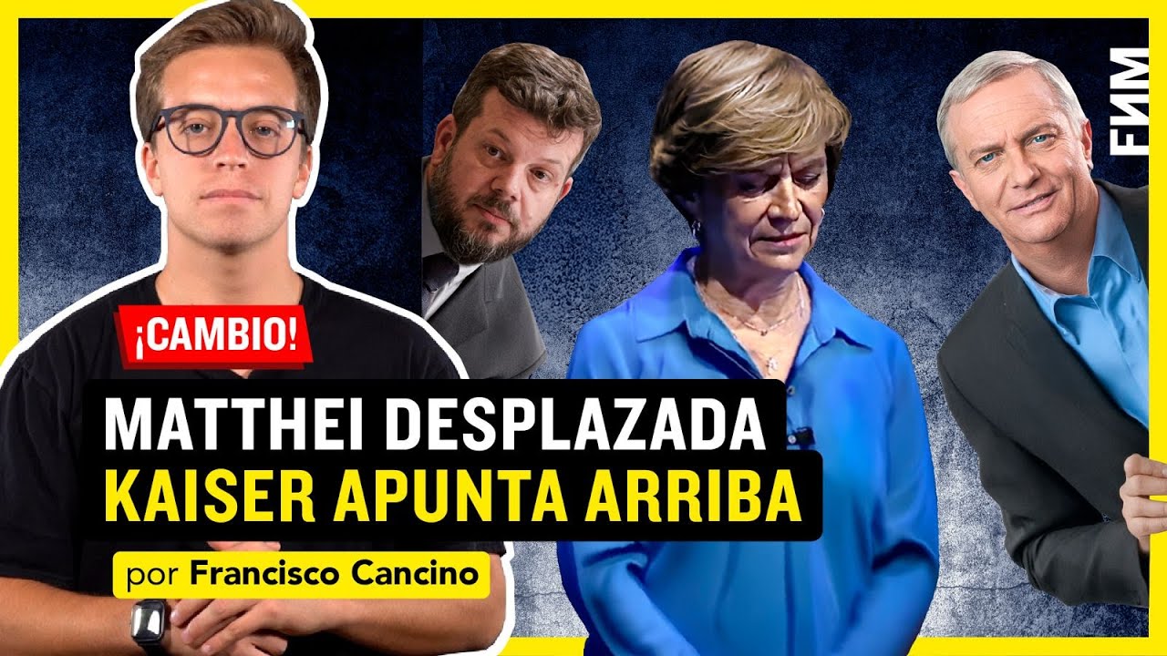 Matthei DESPLAZADA y Kaiser apunta ARRIBA | Francisco Cancino en FNM #Kaiser #Matthei #Kast
