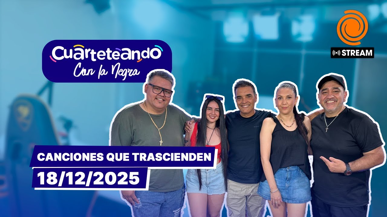 Programa especial TRULALERO CON BILOGÍA 😎💕 | Cuarteteando con La Negra 18/12