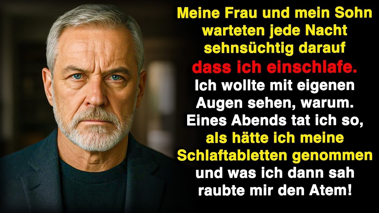 Meine Frau und mein Sohn warten jeden Abend nur darauf, dass ich einschlafe. Der Grund ist...