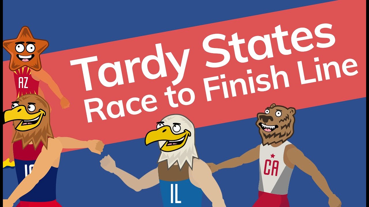 Tardy States Race to Finish Line