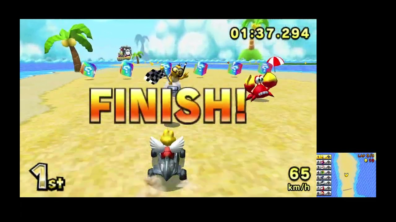 Mario Kart 7 (CTGP - Custom Tracks) #17 Mirror Cherry Cup with Paratroopa