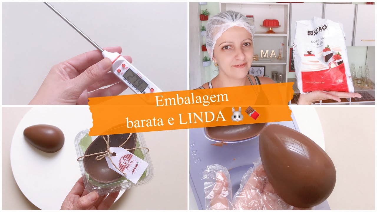 COMPRINHAS + EMBALAGEM OVO DE 100GRS + DICAS 🐰🍫