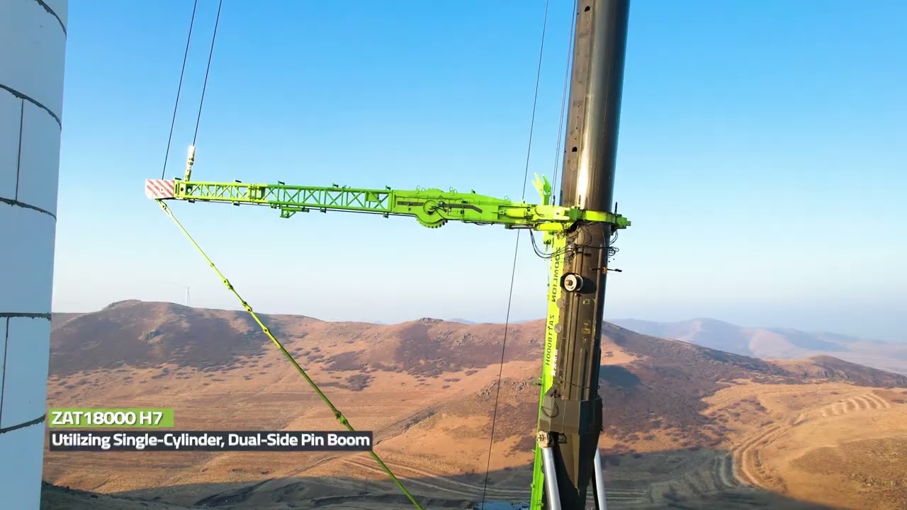 Inner Mongolia Tuquan County Million-Kilowatt Wind Power Project10MW Wind Turbine Hoisting & Rigging