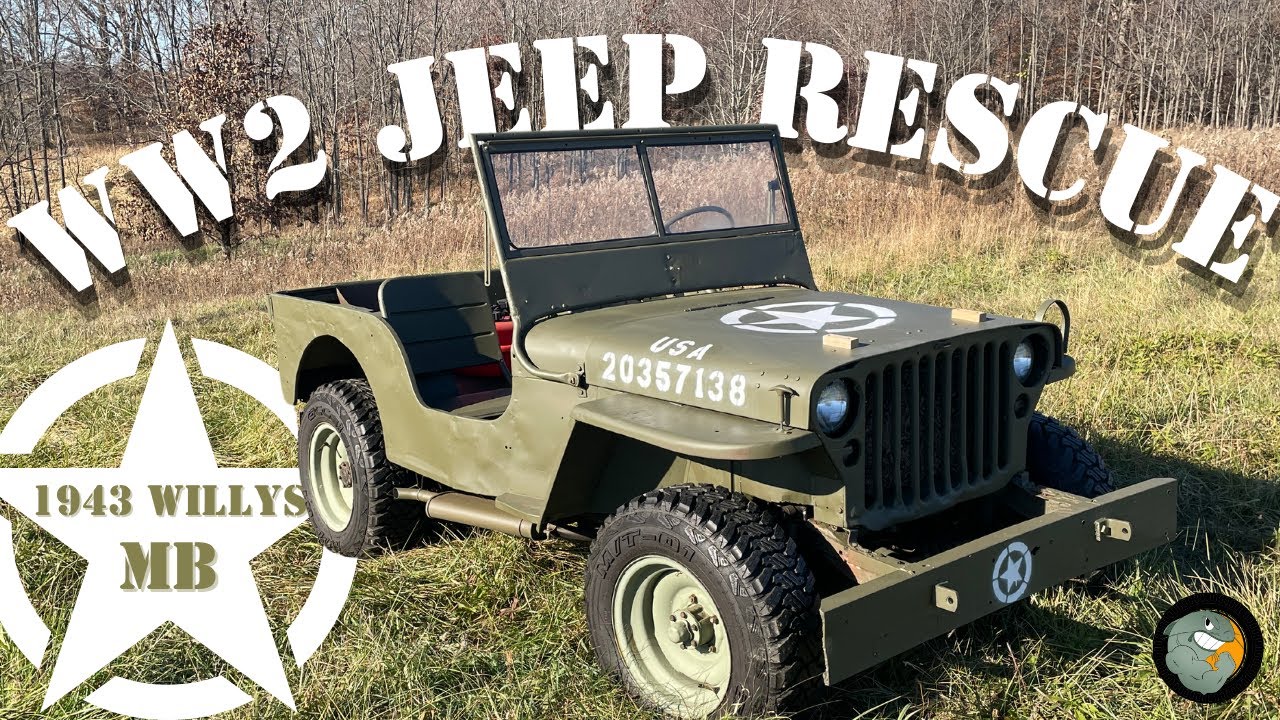 WW2 Jeep Transformation:  Painting a 1943 Willys MB!