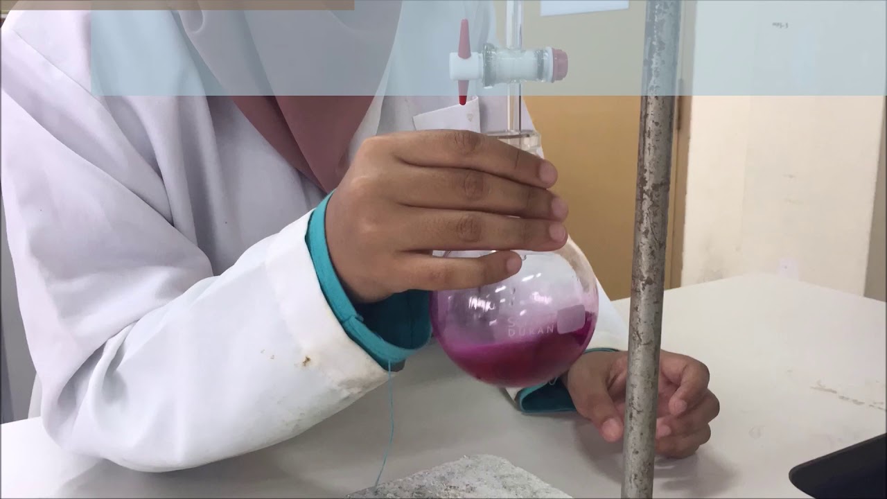 determination of saponification value
