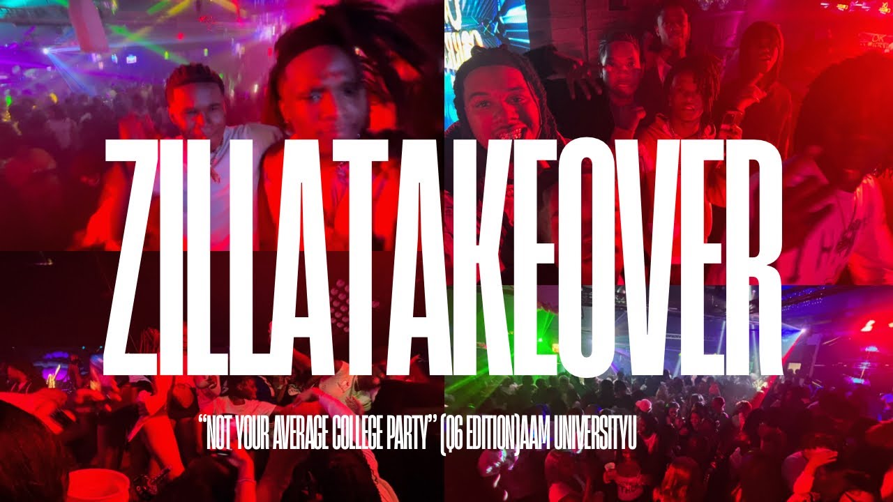Not your AVERAGE college party 💯(Q6 edition) AAMU university 🐶#zillatakeover