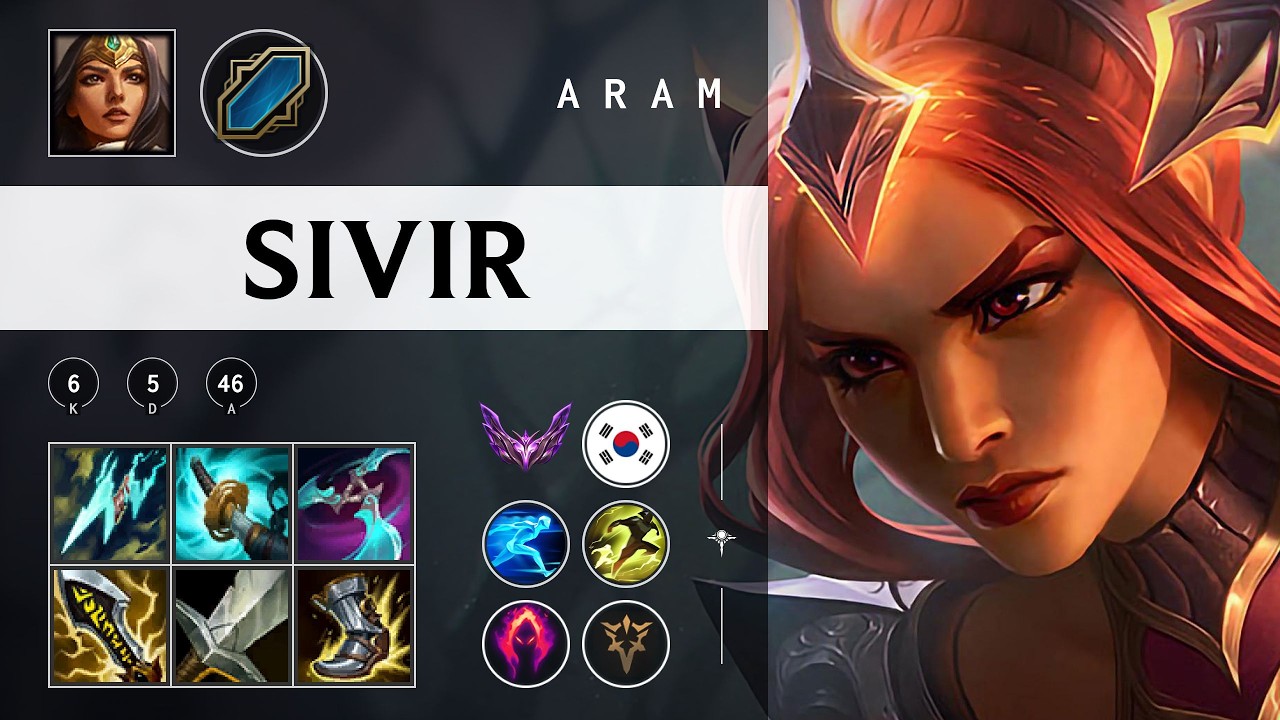 Sivir ARAM - KR Master Patch 26.03