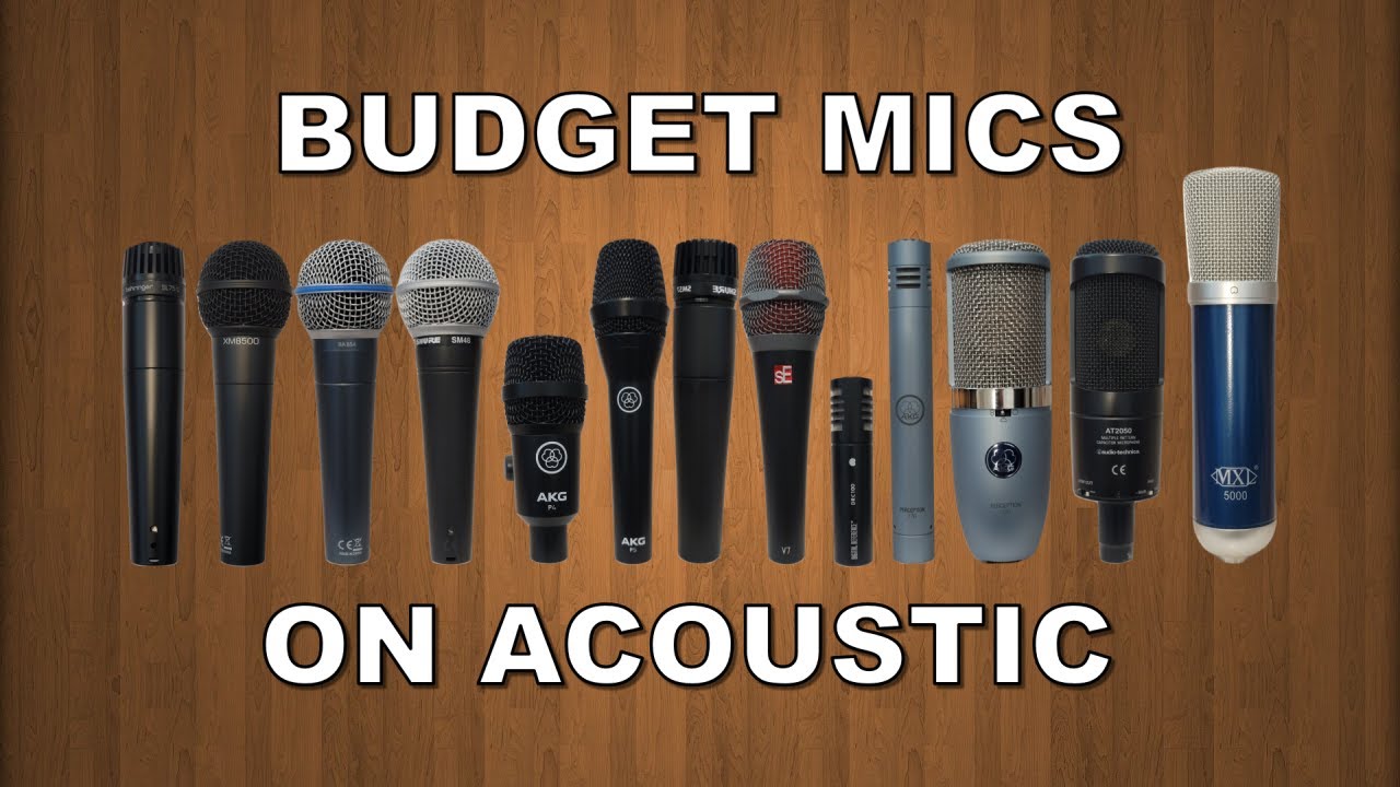 Budget Microphone Comparison on Acoustic Guitar