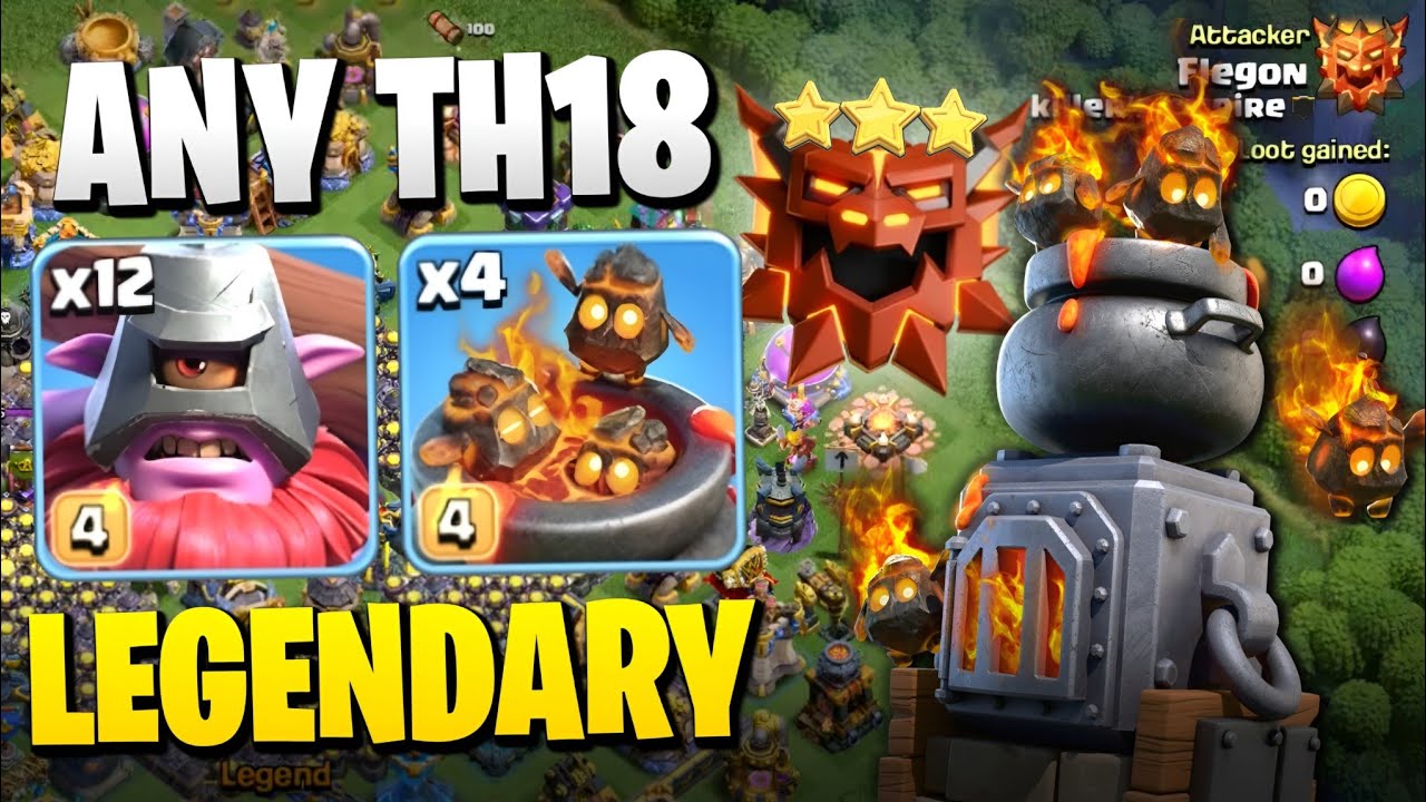 Furnace make Throwers OP in Th18 Legends League!