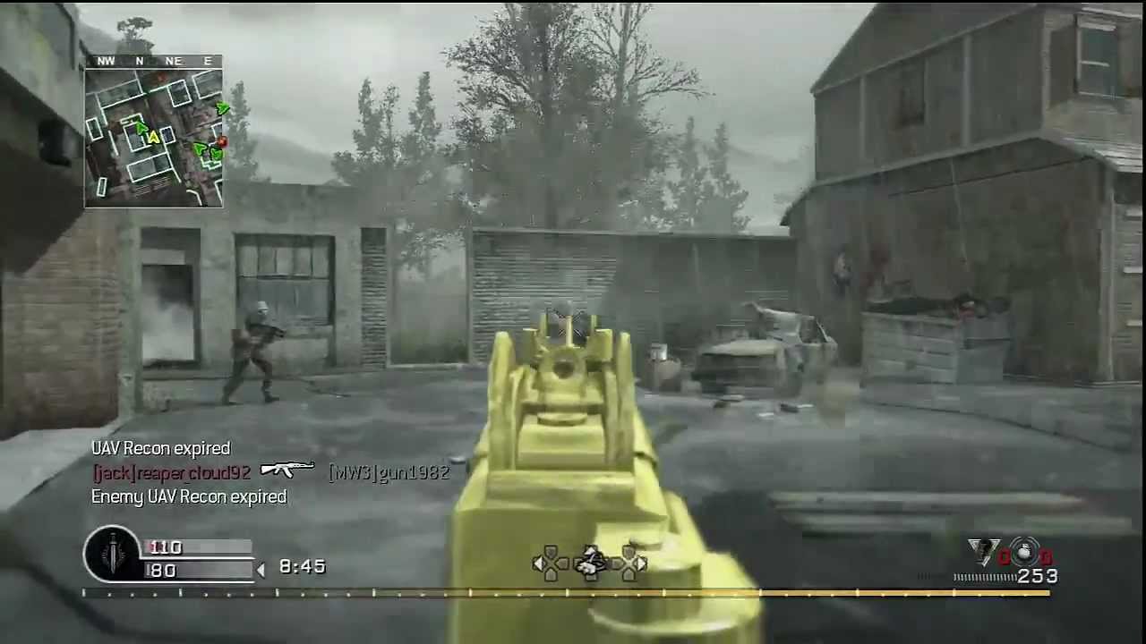 CoD4 Gold Uzi 41-9 Team Deathmatch