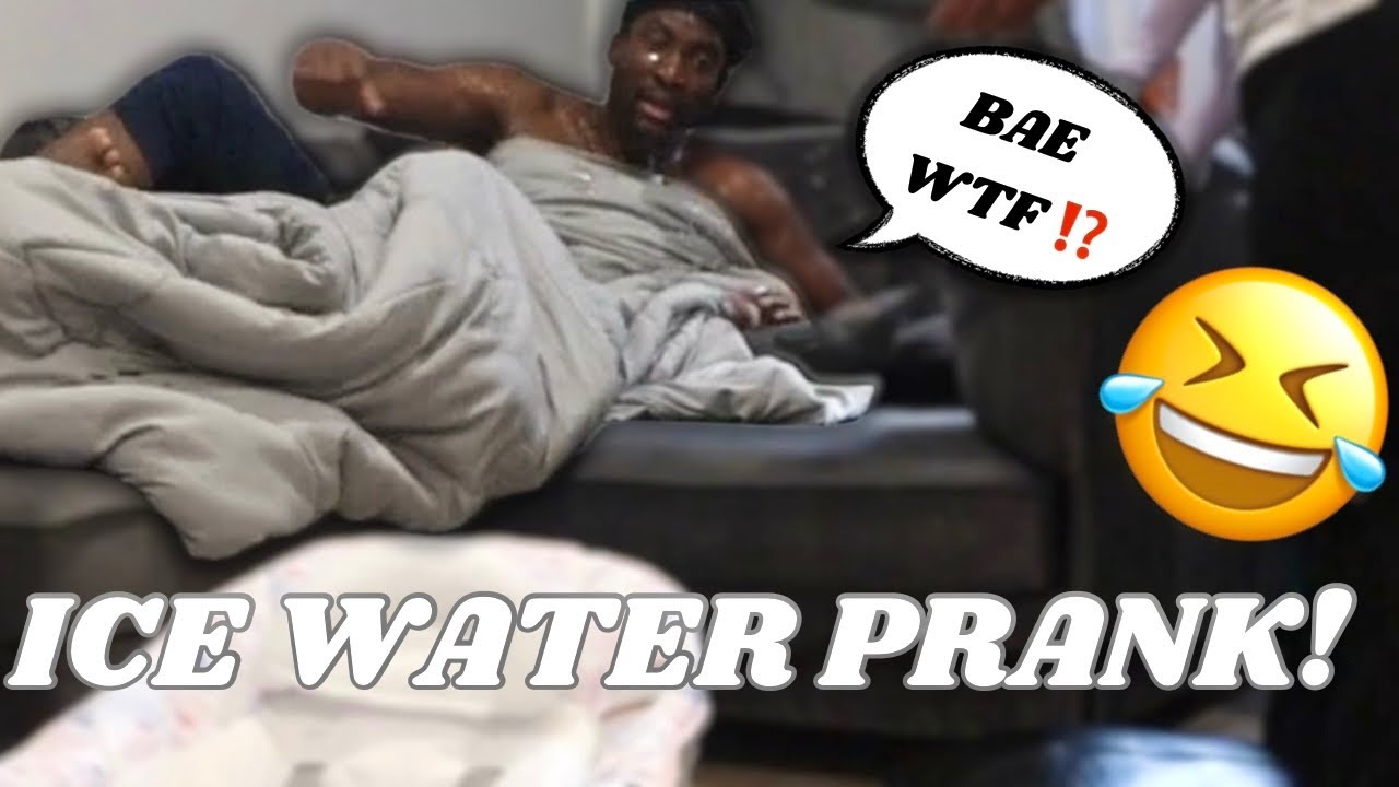 POURING ICE WATER ON MY FIANCÉ WHILE HE’S SLEEP *HILARIOUS*