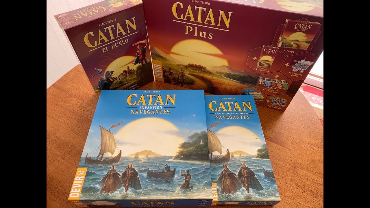 Expansión Los Navegantes Unboxing Catan
