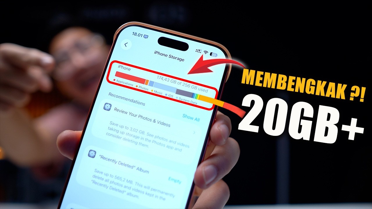 System Data iPhone Membengkak?! 😱 Ini Cara Bersihinnya Tanpa Reset