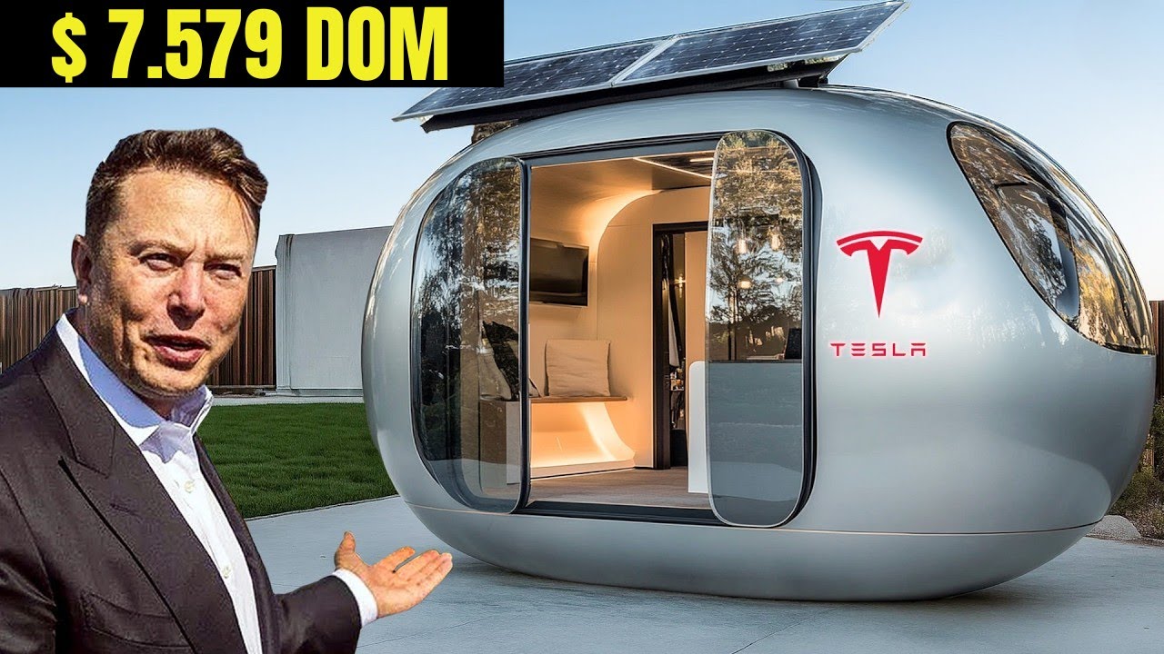 Tesla Tiny House za 35 tys. zł SZOKUJE! Zobacz, co kryje w środku!