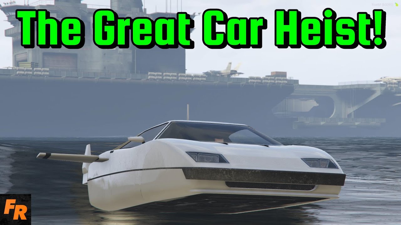 The Great Car Heist! - Modded Gta 5