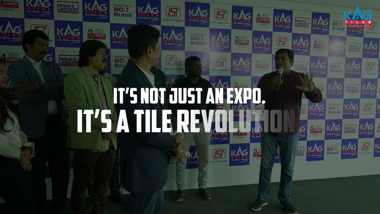 India's Biggest Tiles Expo 5.0 | KAG Tiles