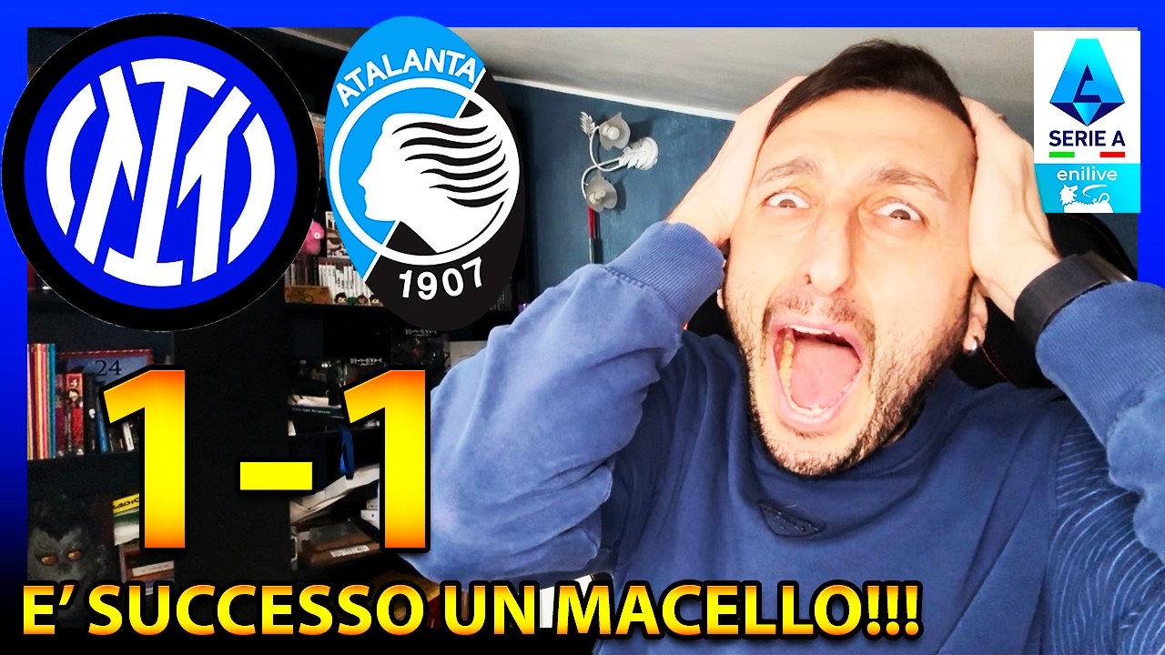 INTER ATALANTA 1-1: CAOS VAR TOTALE! È SUCCESSO DAVVERO 😱