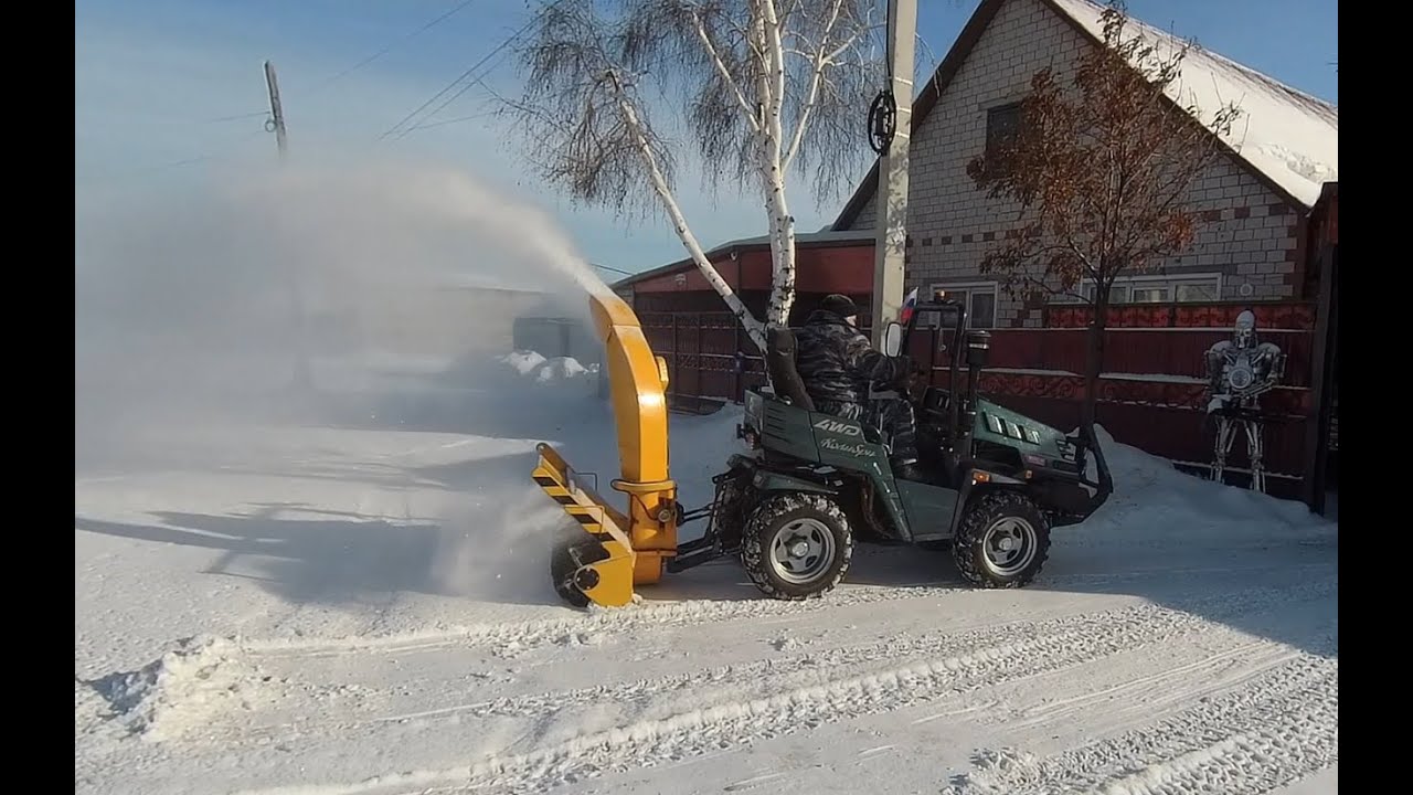 Испытание шнекоротора после модернизации.