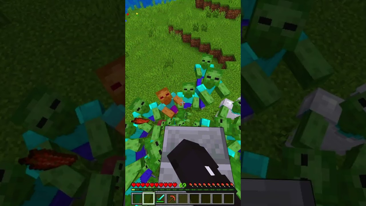 Самая безопасная база в Minecraft (самая маленькая в мире скрипка)