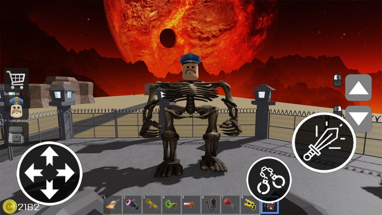 BARRY'S PRISON RUN! (OBBY) NEW SKELETON BOSS BATTLE - All Items & All Morphs - full gameplay - obby