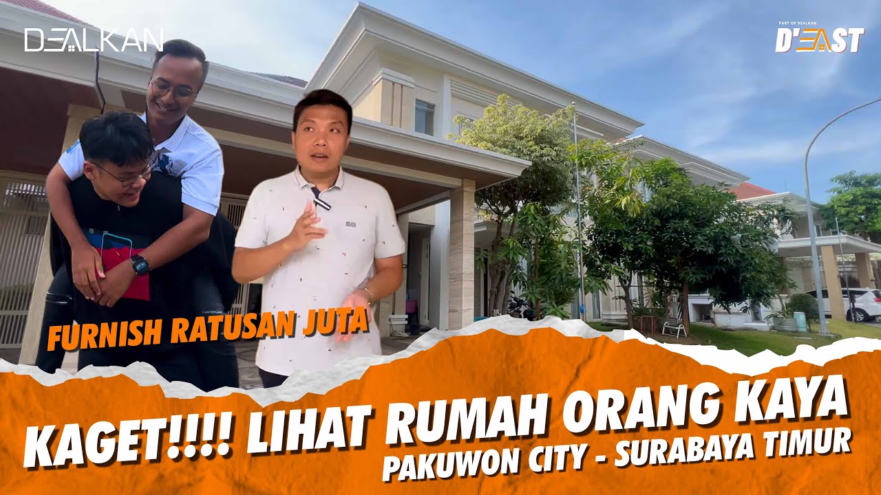 Part 10  - Kaget!!! LIAT RUMAH ORANG KAYA dengan Furnish RATUSAN JUTA Di Pakuwon City Surabaya Timur