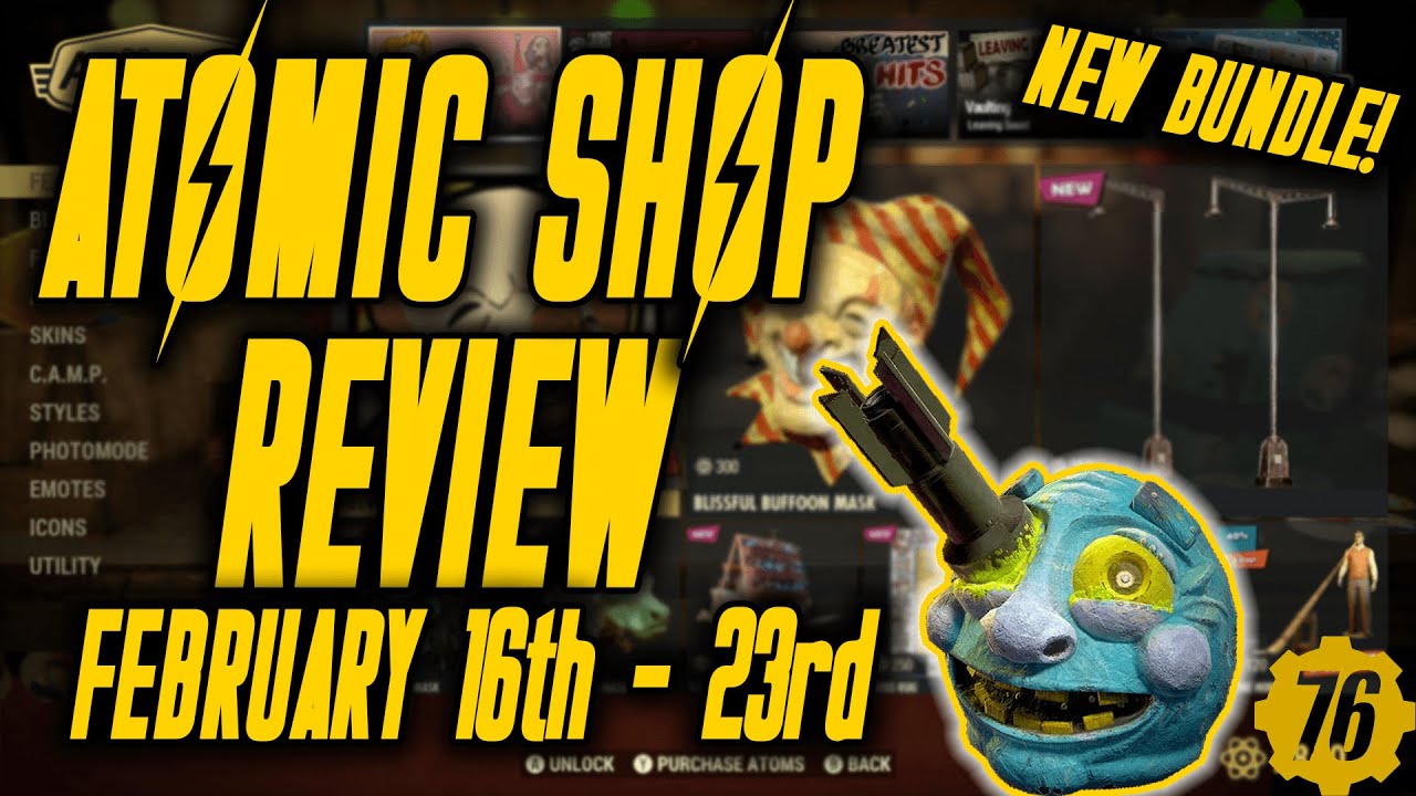 Fallout 76 Atomic Shop Update | February 16th -23rd 2021