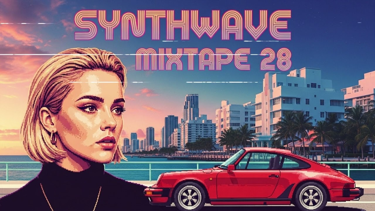 Synthwave Mixtape Volume 28 – Static Dreams & Neon Signals