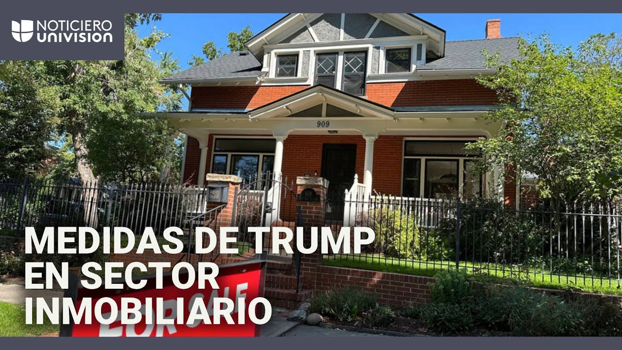 Trump anuncia dos posibles medidas en el mercado de bienes raíces: análisis e impacto en el sector