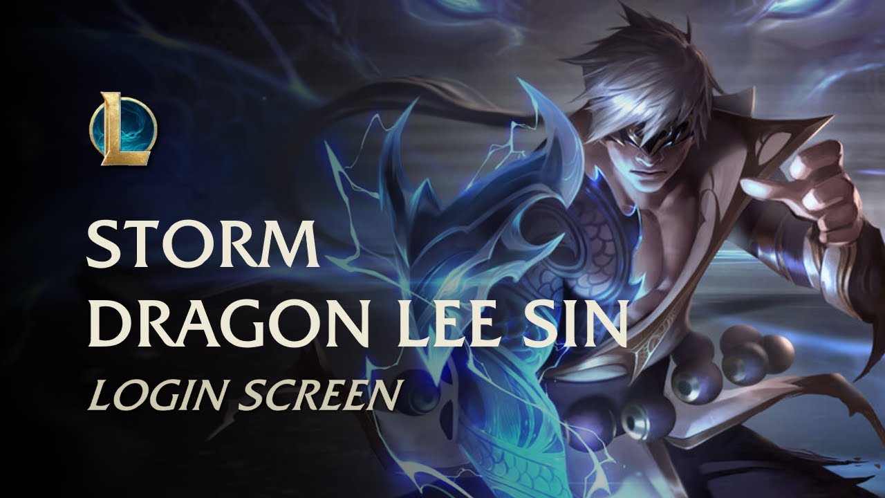 Storm Dragon Lee Sin | Login Screen - League of Legends