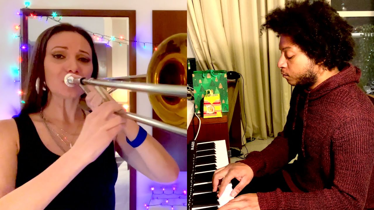 Have Yourself a Merry Little Christmas featuring Yanick Allwood // Trombone and Keyboard Duet
