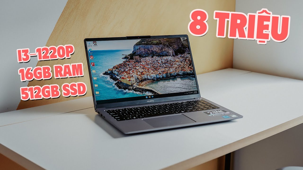 Laptop 8 TRIỆU, quá hợp lí cho dân văn phòng và học sinh! | Colorful Rimbook L1