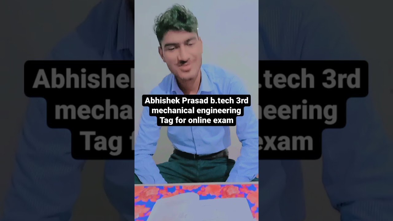 ONLINE AKTU EXAM 2021 B TECH