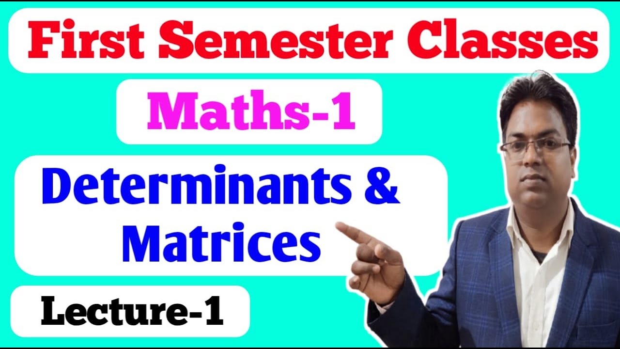 bihar polytechnic 1st semester / jharkhand polytechnic 1st semester / Matrices & Determinants