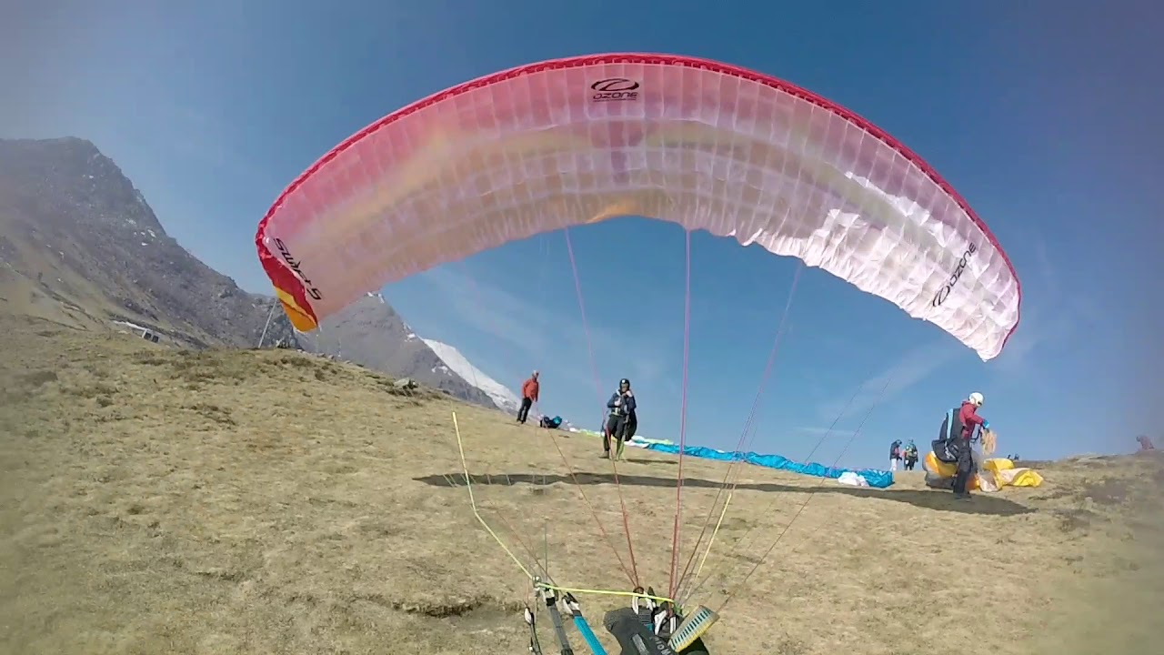 Paragliding in Cavallaria with my Ozone Swift 5
