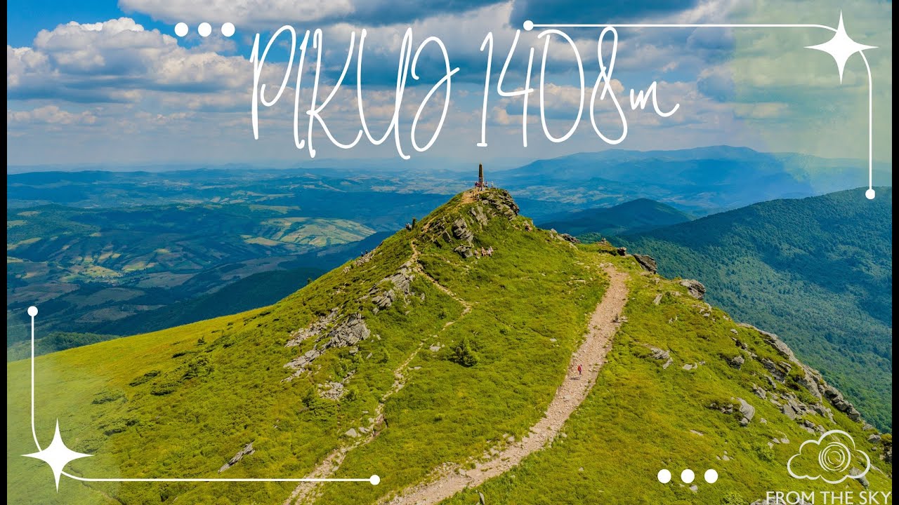 PIKUJ 1408m - film z wycieczki jednodniowej z Bieszczad na najwyższą górę w Bieszczadach na Ukrainie