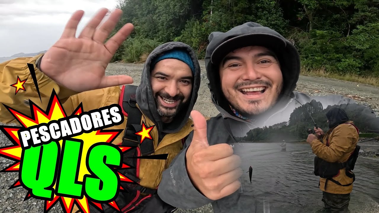 Pescando con CESARITO @Criticas_QLS en el SUR DE CHILE