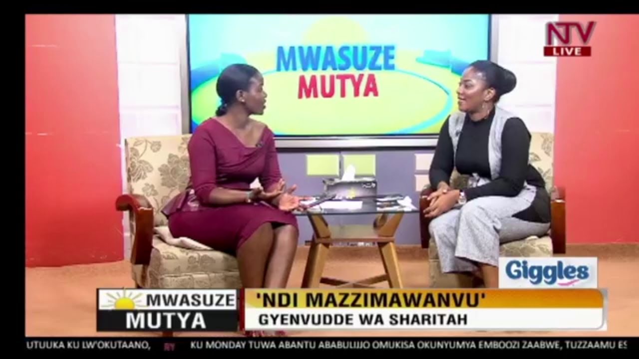 SHARITAH'S ONE ON ONE INTERVIEW WITH FARIDAH NAKAZIBWE ON NTV MWASUZE MUTYA