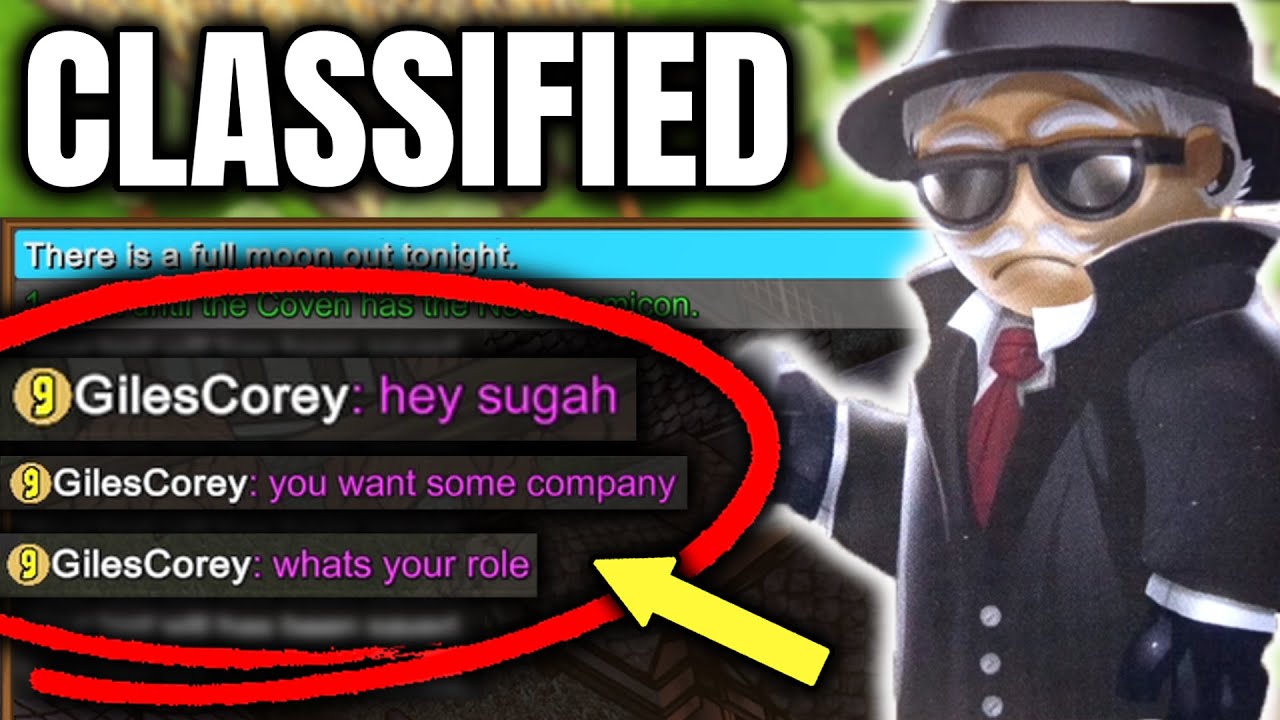 This Role Can SECRETLY Listen To PRIVATE Conversations | Town of Salem