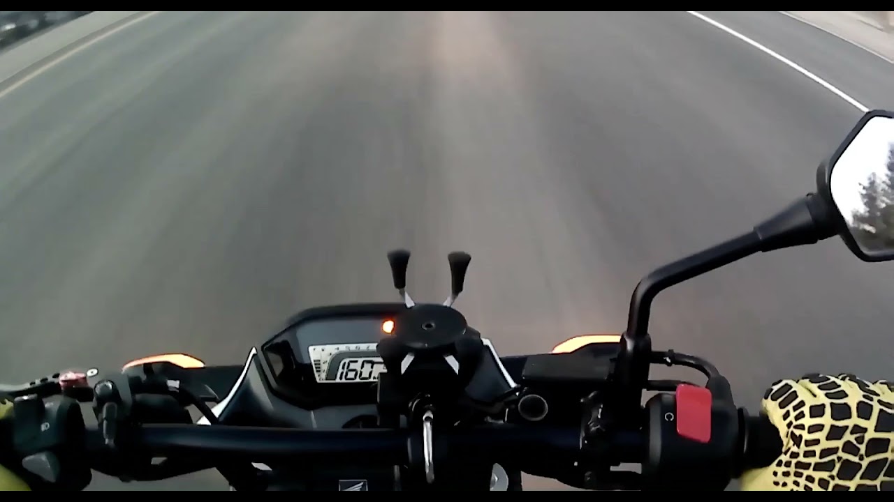 Honda CB300F Wheelie Pull