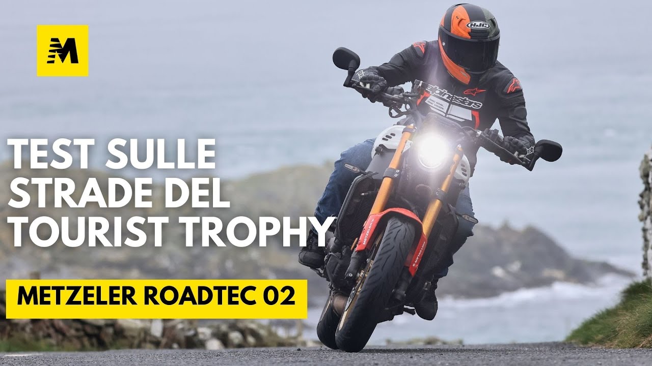 Abbiamo testato le Metzeler Roadtec 02 sulle strade del Tourist Trophy